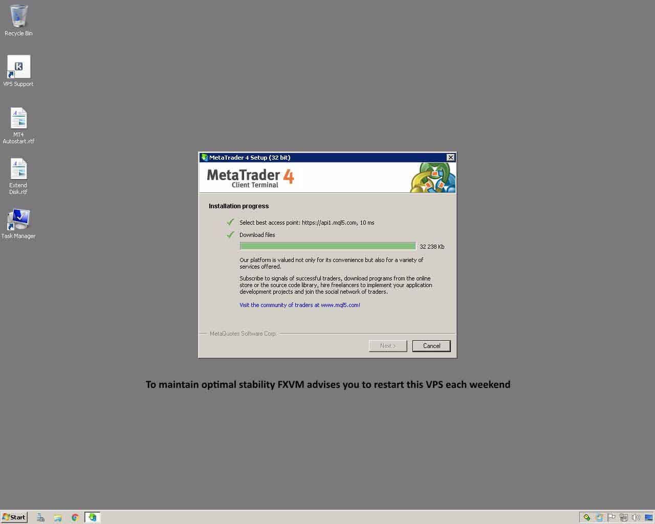 mt4 client terminal