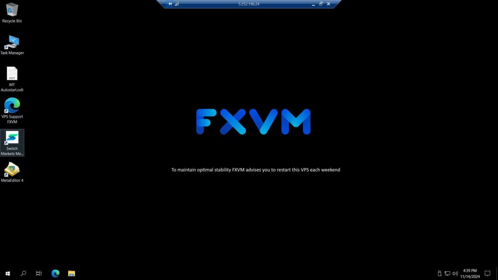 fxvm vps main page VPS homepage