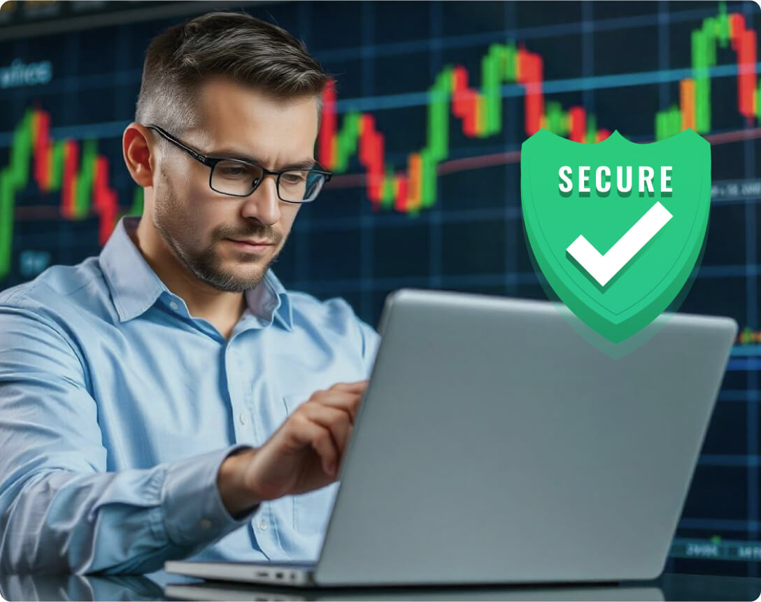 Investor trading safely